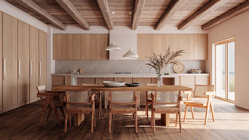 'House in Alentejo', kitchen interior