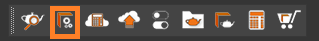 Rebus Farminizer icon in the 3ds Max toolbar