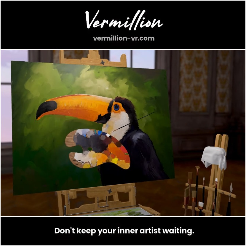 Vermillion – New VR Oil Painting App