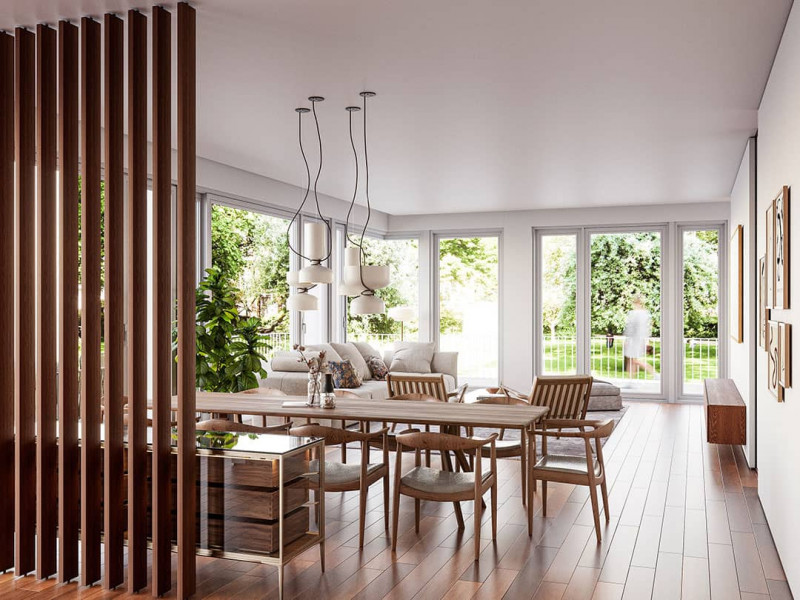 Rendered Country House