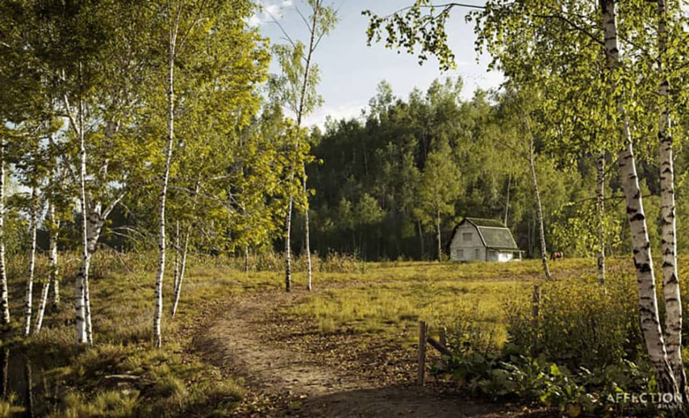 Rendered Little House On The Prairie