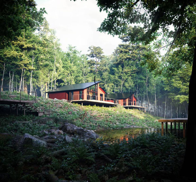 Hideaway In The Woods