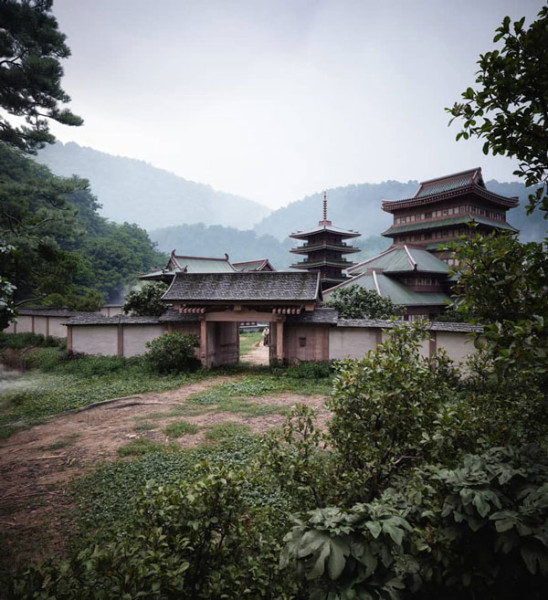 Buddhist temple complex