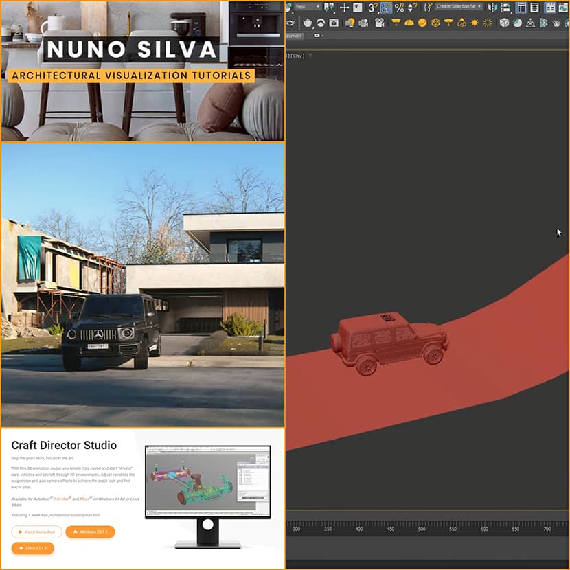 Nuno Silva - Realistic Car Animation That Works With Every Renderer
