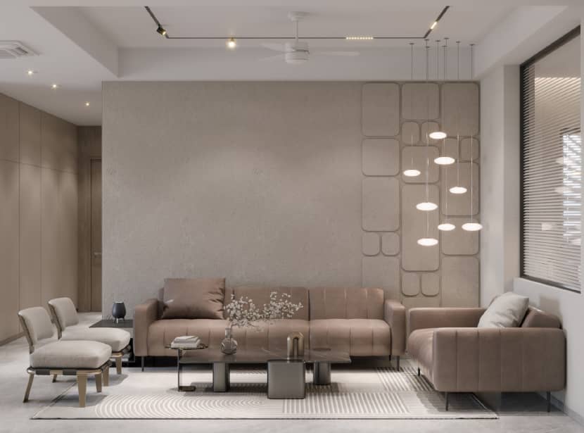 Sujoy Bera, 'Home Office' Architectural visualization
