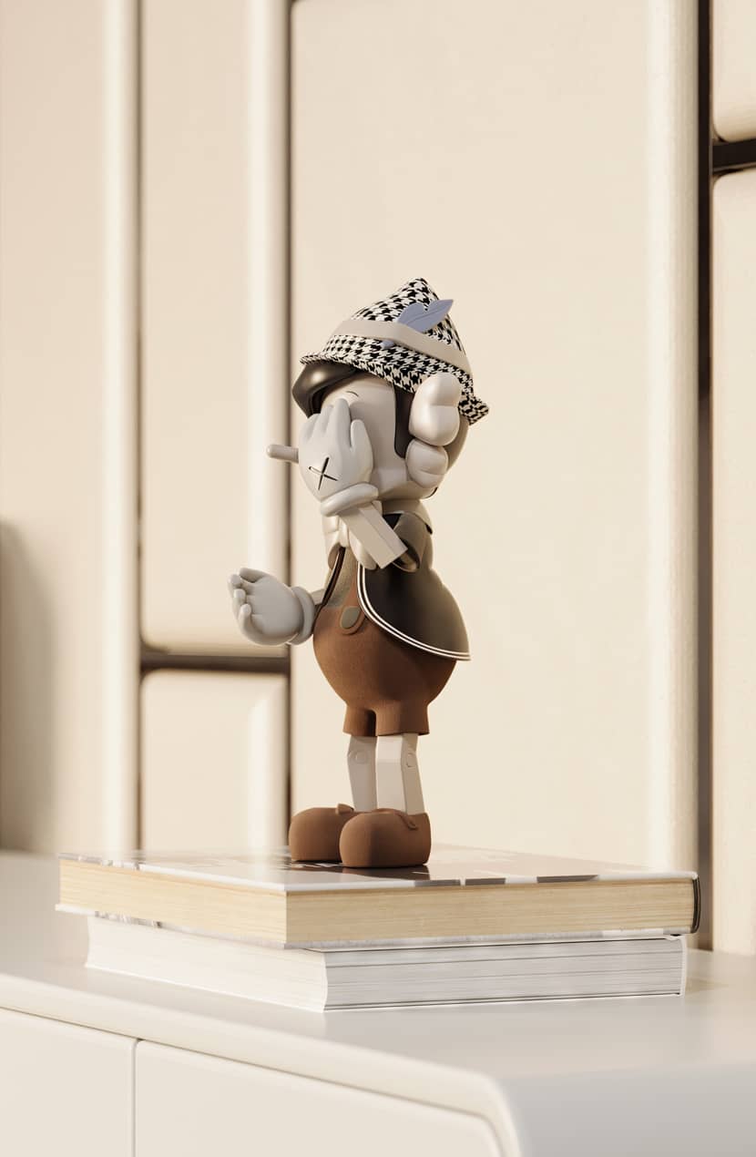 Shahin Alizadeh, 'Interior Bedroom' Architectural visualization