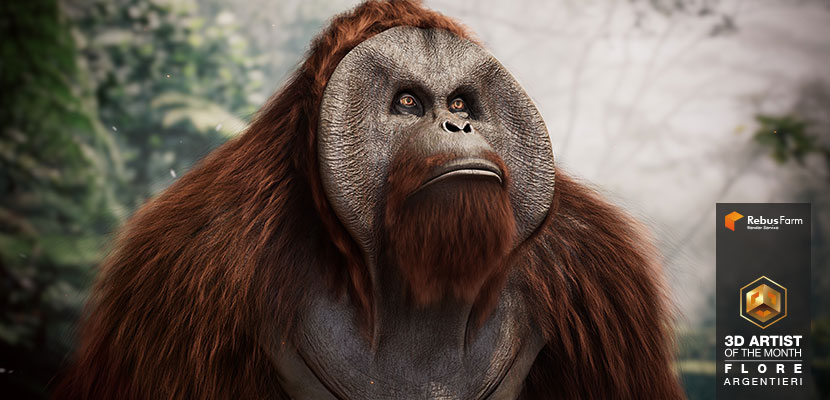 Orangutan - Flore Argentieri