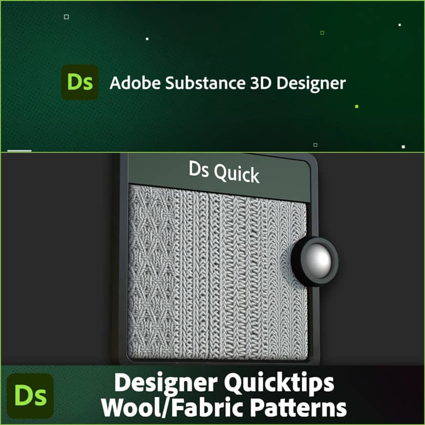 Adobe Substance 3D - Designer Quicktip 27 Wool
