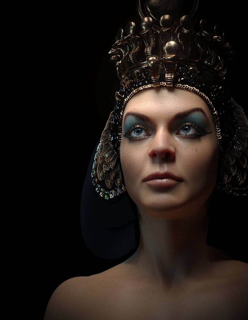 Cleopatra accessories detail