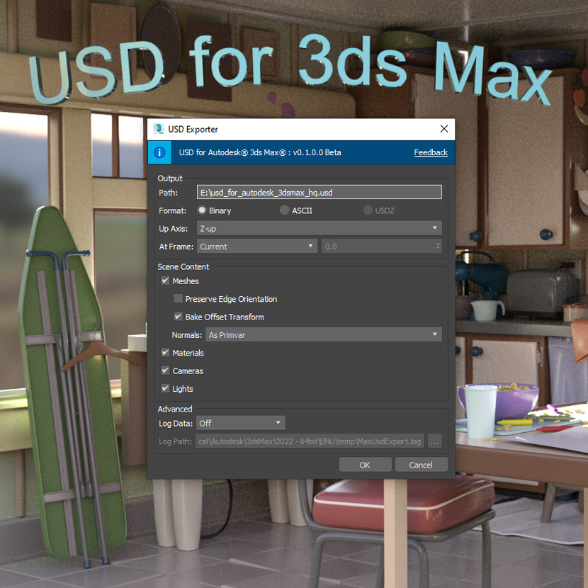Autodesk - USD 0.1 for 3ds Max 2022 Release Notes