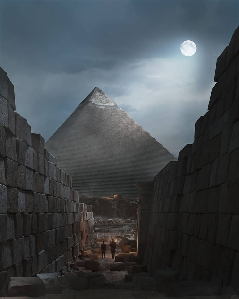 The Making of 'Mystery Of Pyramids' by Eslam Mohamed