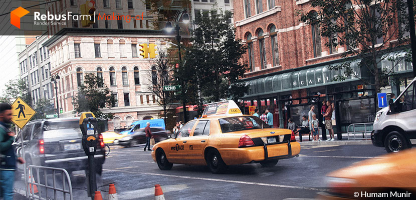 The Making of 'NYC Taxi' by Humam Munir