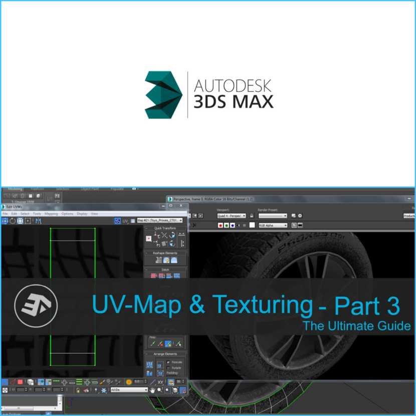 3DAZ Studio - 3DS Max UV-Map and Texturing The Ultimate Guide Part 3