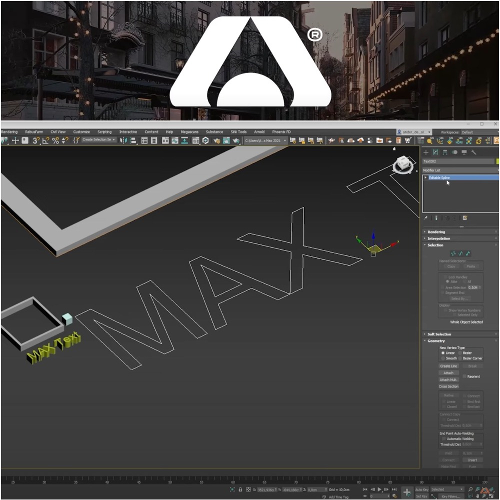 Ander Alencar - How to use Reset XForm in 3DS Max