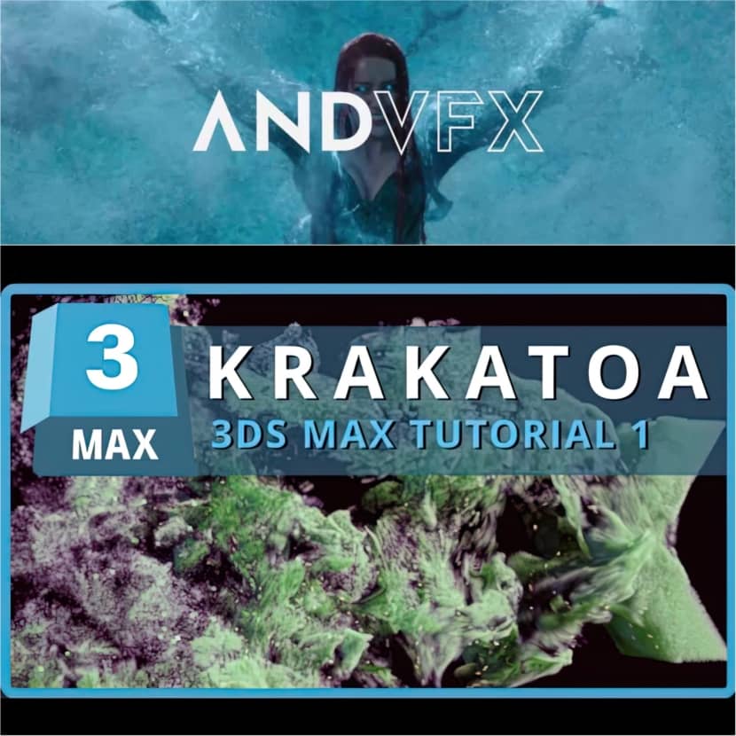 AndVFX - Stoke & Krakatoa tutorial for 3DS Max!