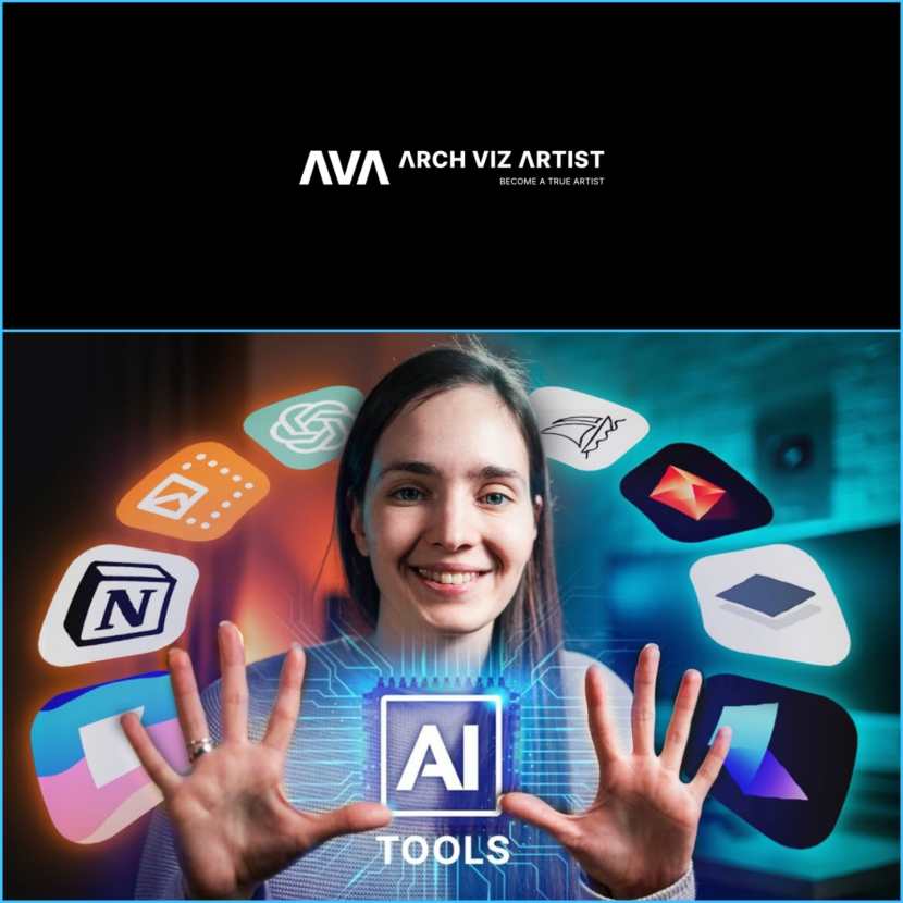 Arch Viz Artist - 10 must-have AI tools for 3D artists!