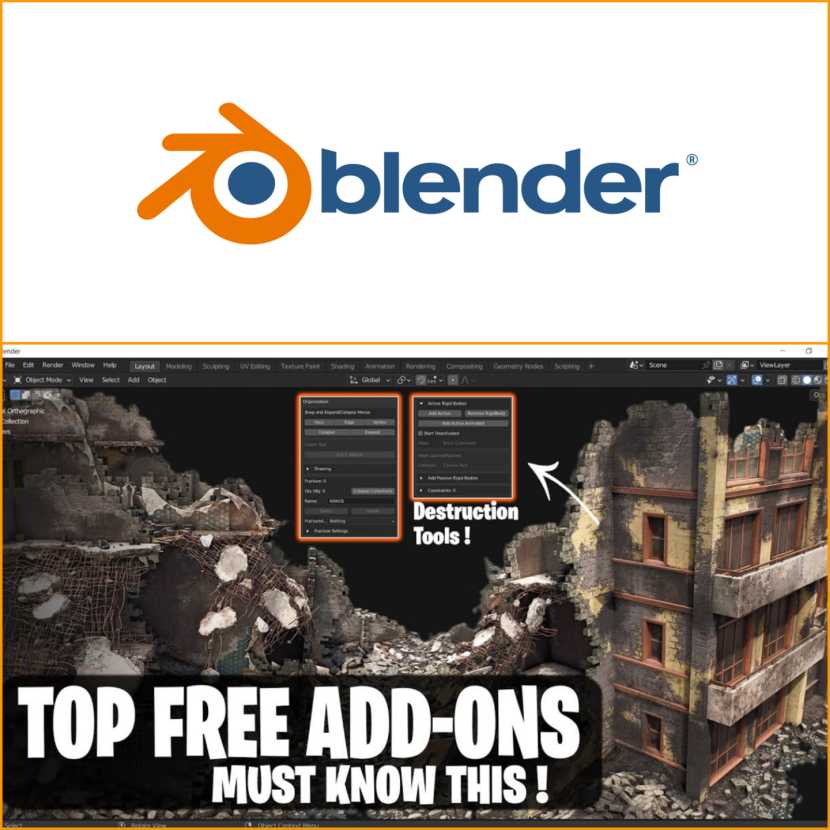 Architecture Topics - Free insanely good Blender Addons!