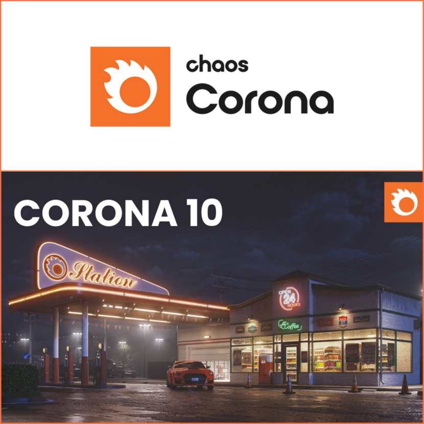 Chaos Corona - Chaos Corona 10 for 3DS Max and Cinema 4D — New features