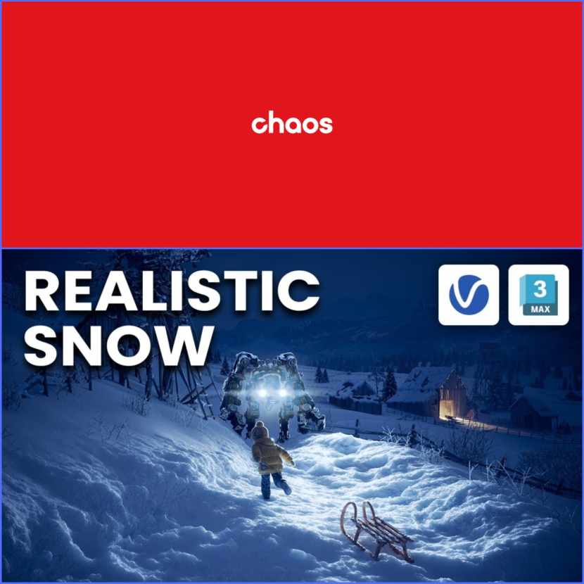 ChaosTV - Creating realistic snow with V-Ray for 3ds Max