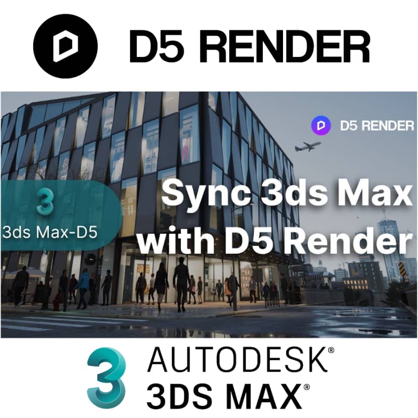 D5 Render - 3DS Max Livesync tutorial