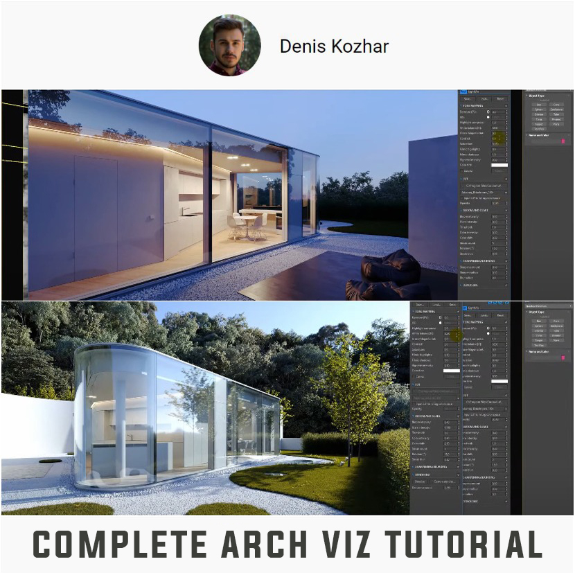 3ds max render architecture