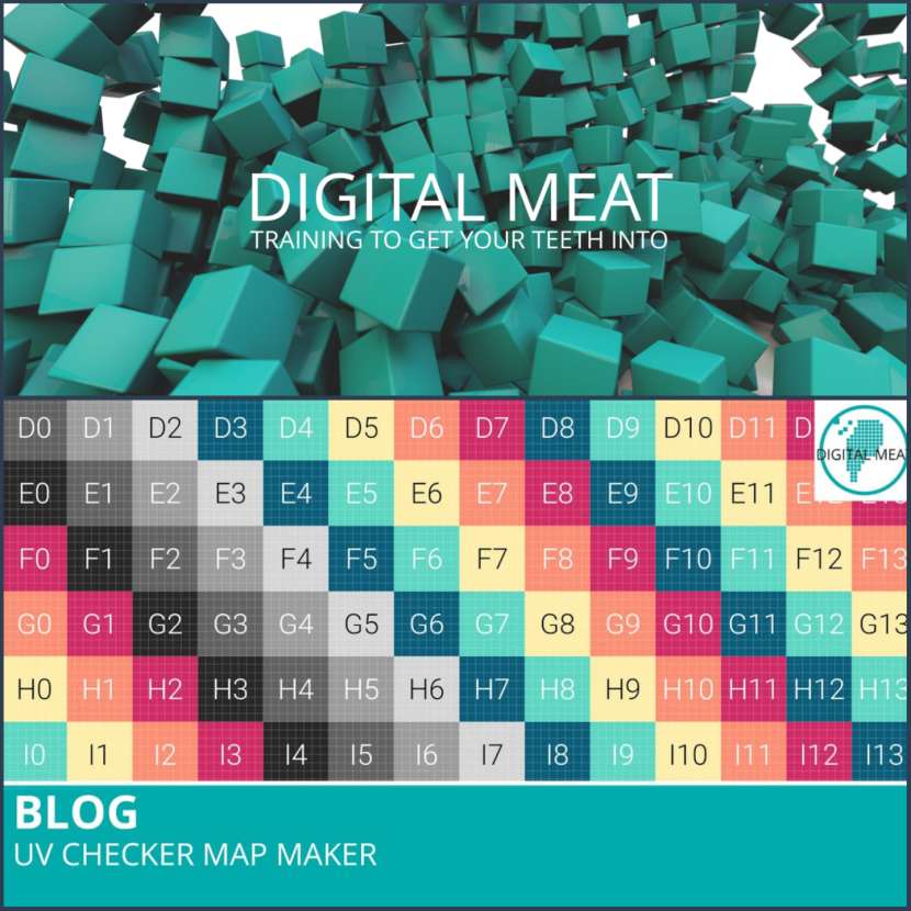 Digital Meat - UV Checker Map Maker