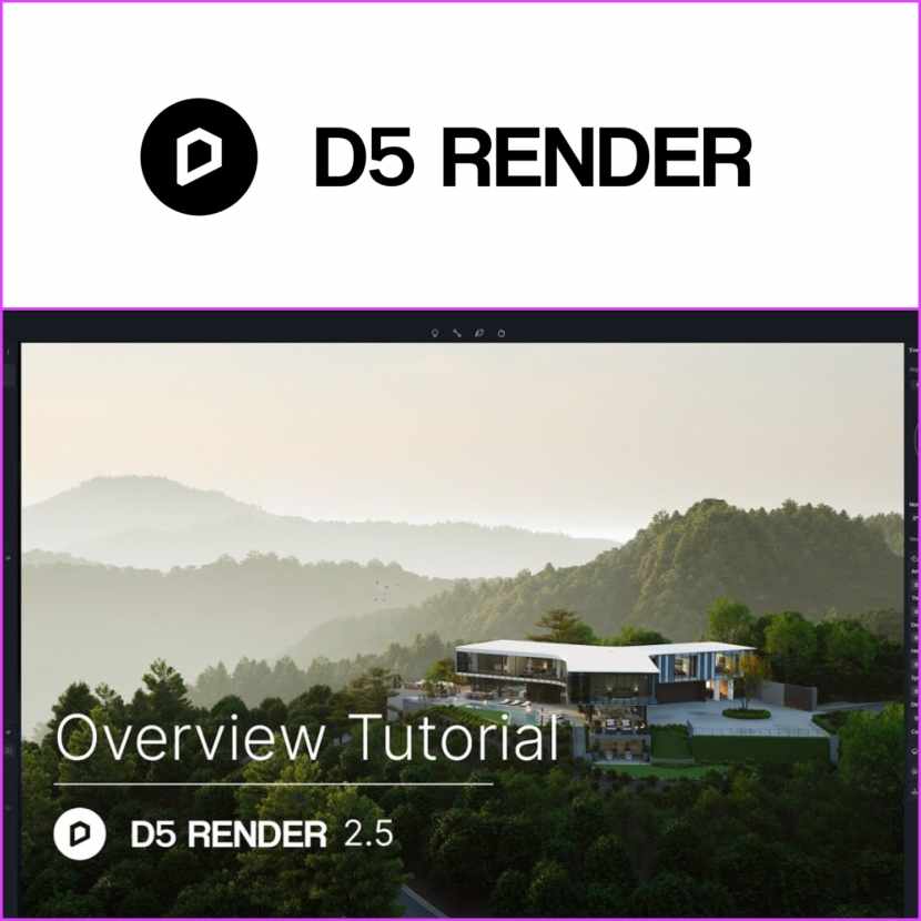 Dimension 5 Techs - D5 Render 2.5 released