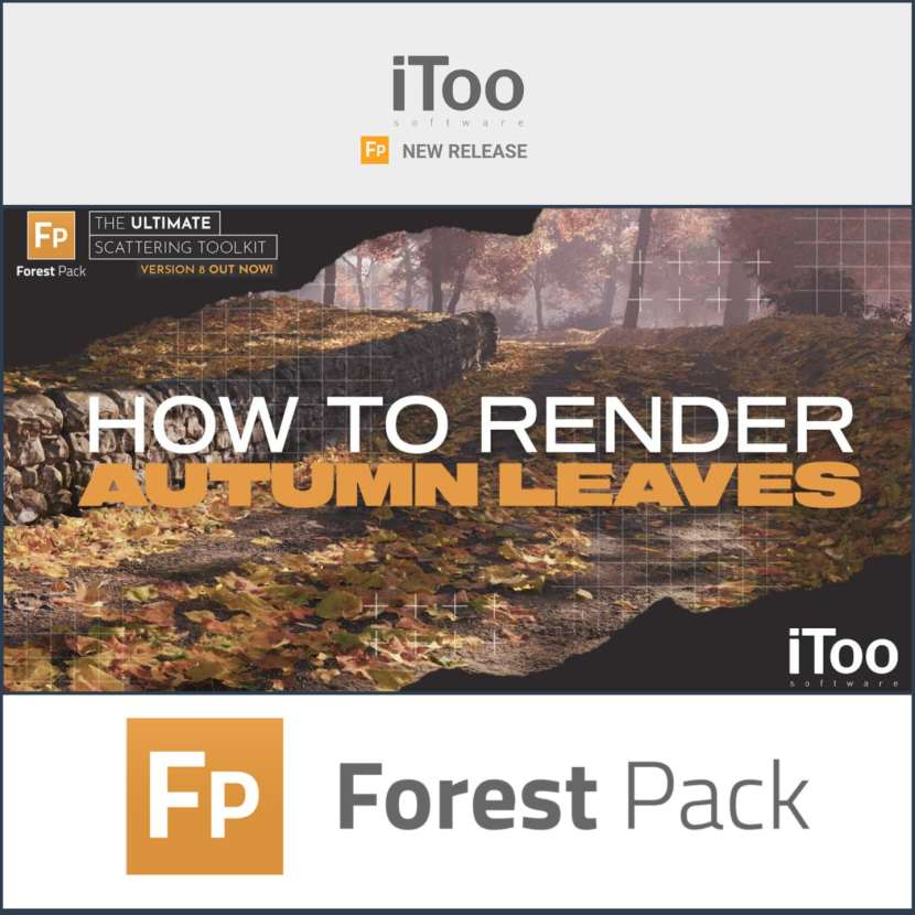 iToo Software - Adding fallen leaves to 3DS Max scenes!