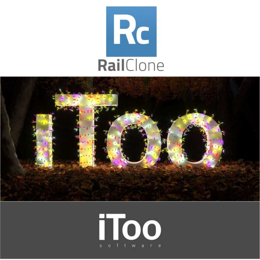iToo Software - Create fairy lights with the RailClone Lite!