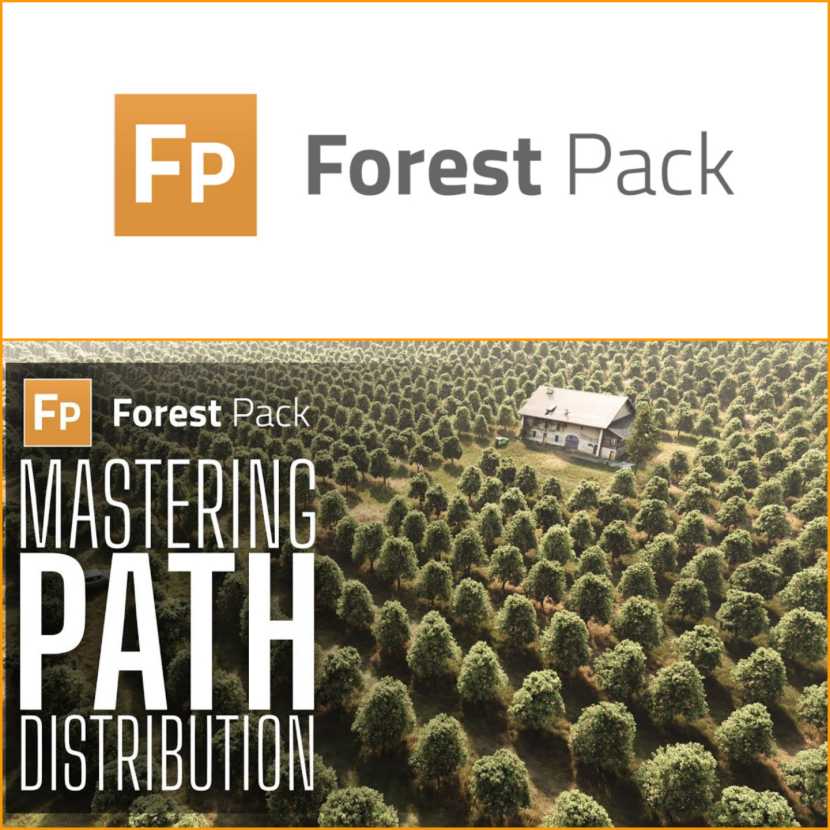 iToo Software - Using Forest Pack 8s Path Distribution effects