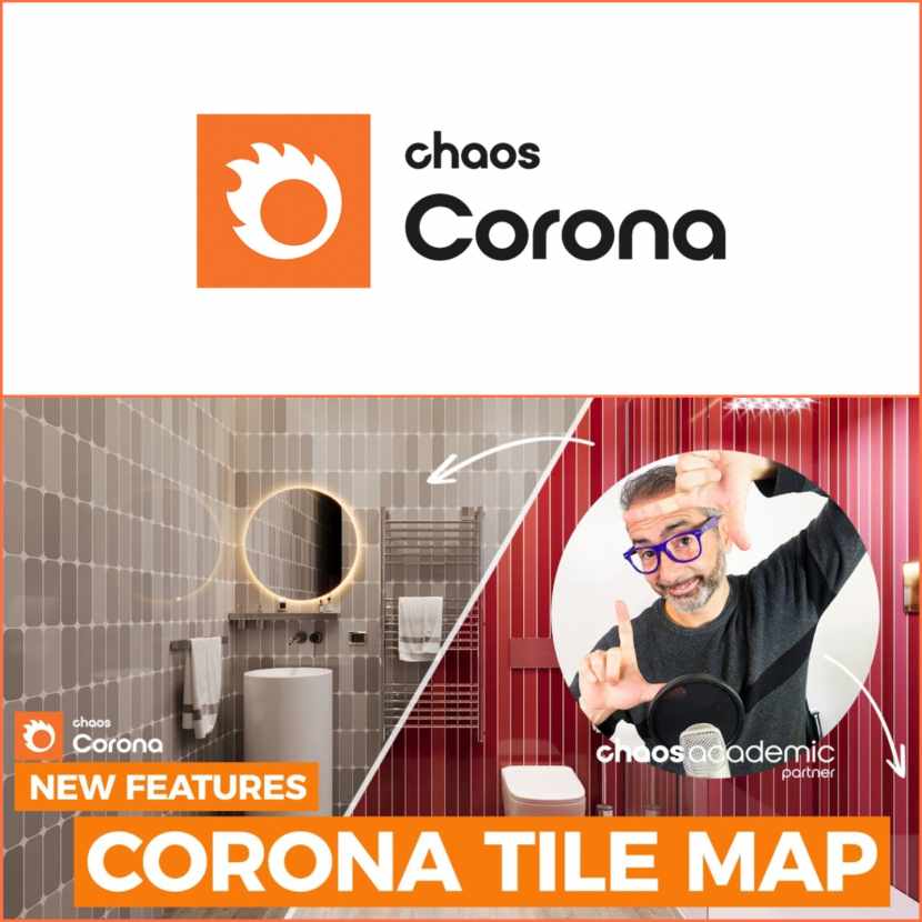 Learn Corona Renderer - Corona Tile Map