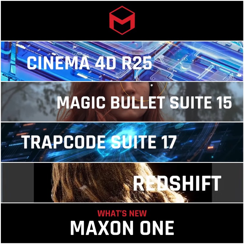 Maxon – New updates for Cinema 4D Red Giant and Redshift Renderer