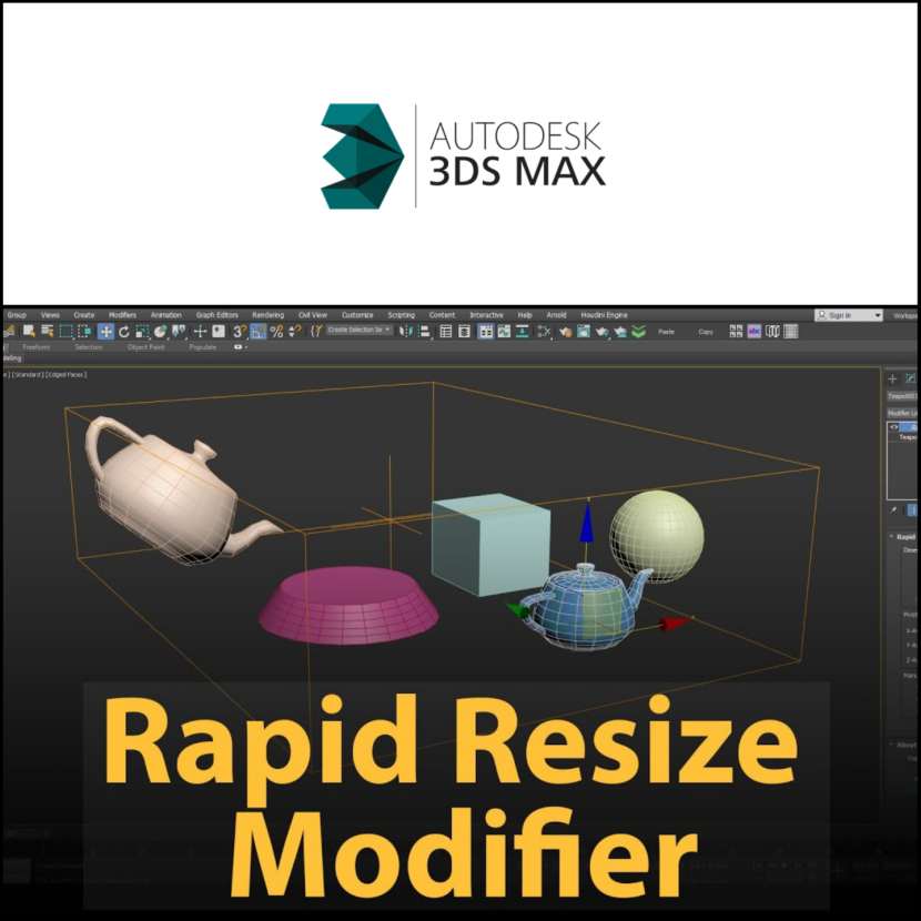 Mjblosser - Rapid Resize Modifier for 3DS Max