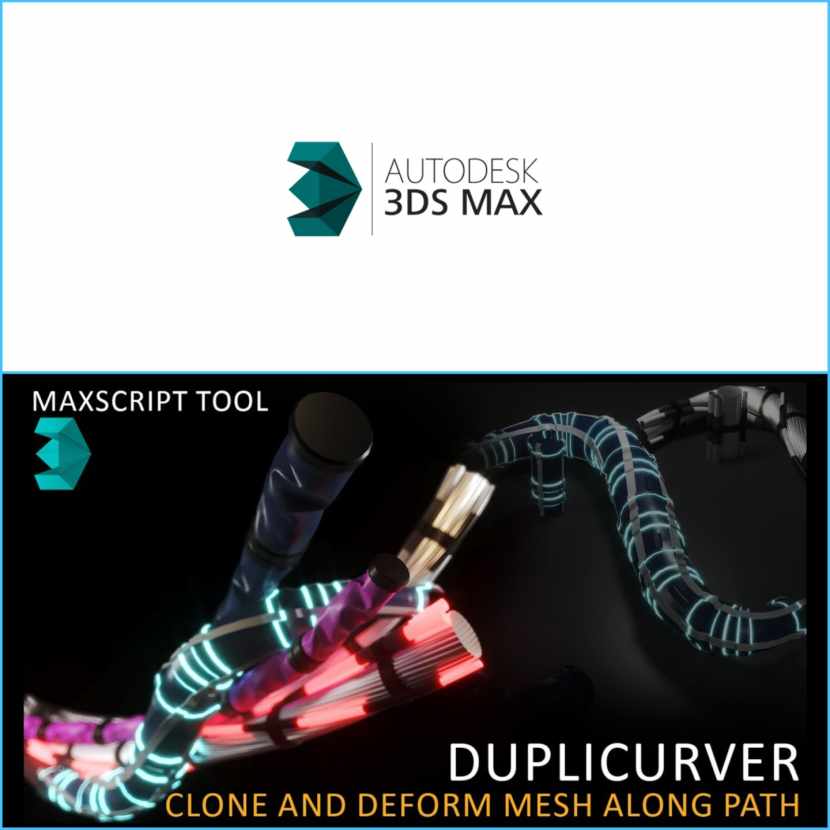 Mohsen GH - Duplicurver Spline Clone and Deform Maxscript tool