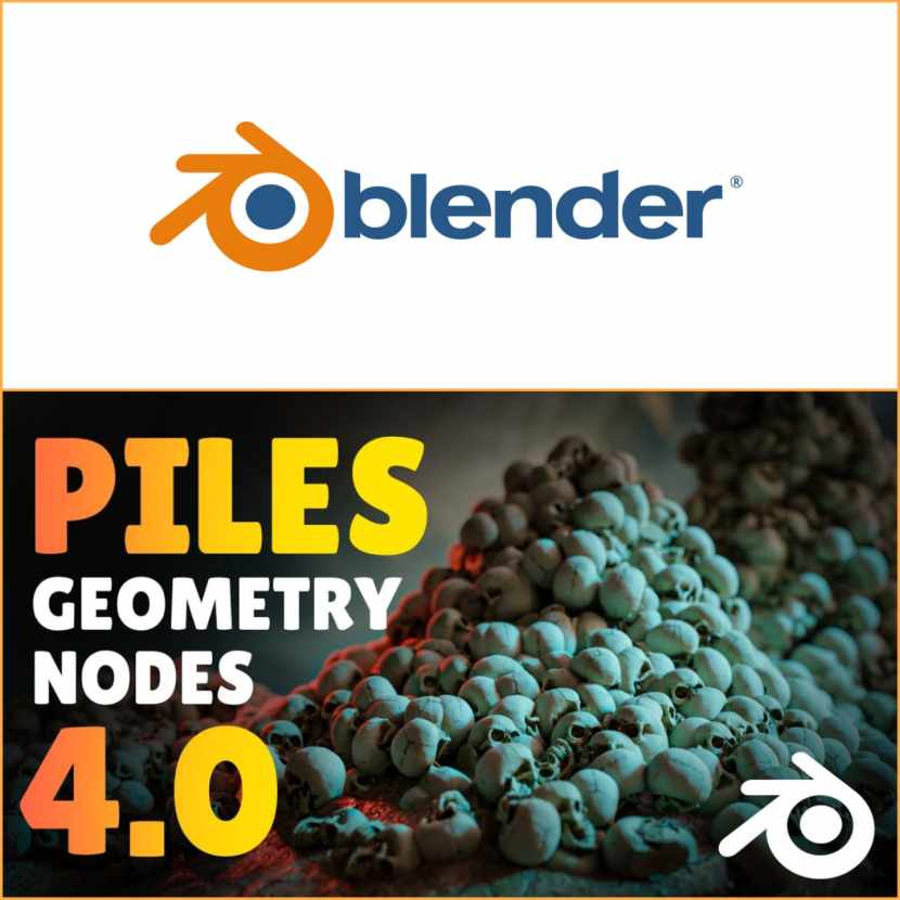 Nino - Create a pile generator in Blender 4.0!