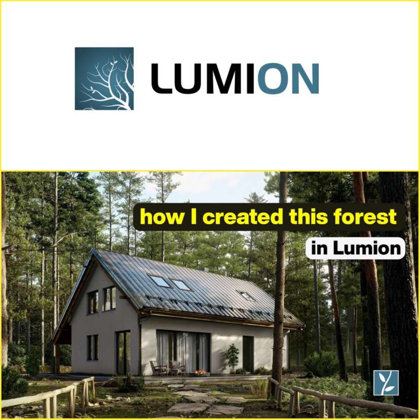 Nuno Silva - How to create a peaceful getaway in the forest with Lumion