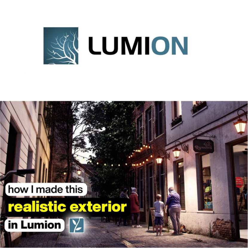 Nuno Silva - Realistic exterior in Lumion (scene breakdown)