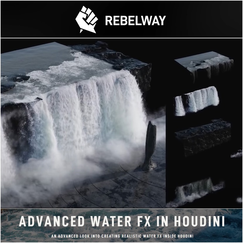 Rebelway Advanced water FX Houdini course