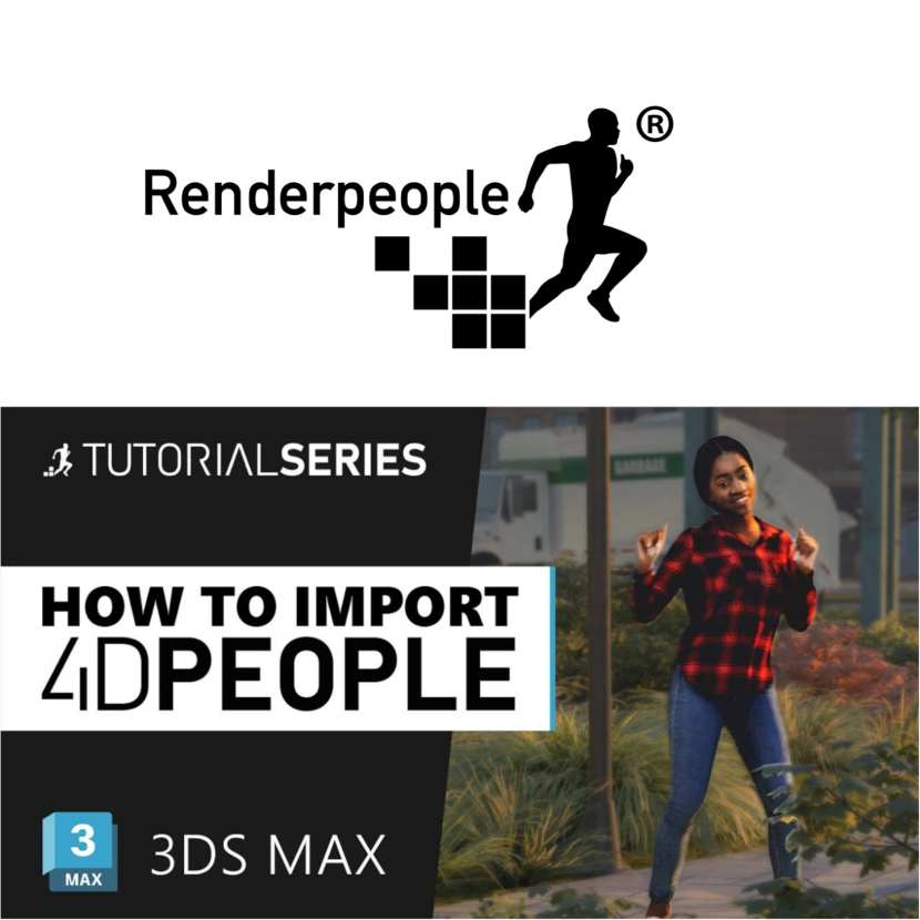 RenderPeople - How to import 4D People into 3DS Max