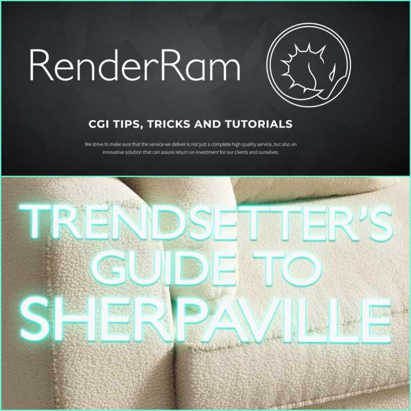 RenderRam - Creating Sherpa/Boucle Material