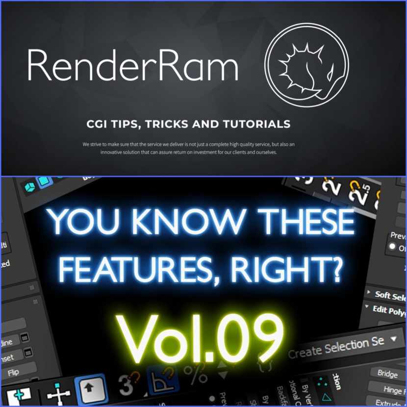 RenderRam - Known Unknown Depths Of 3ds Max - Vol.09