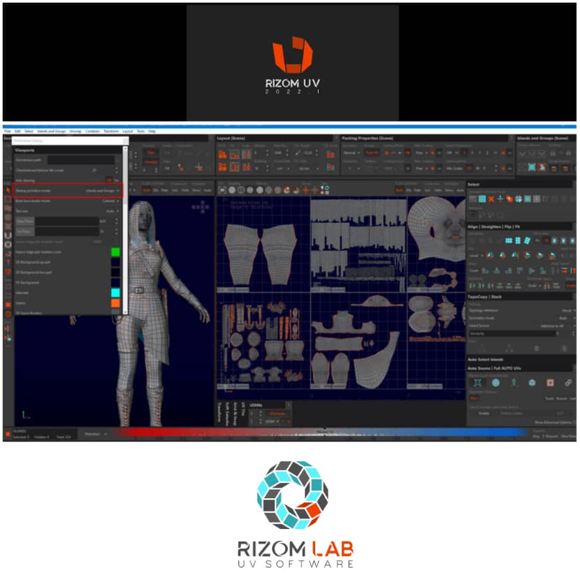 Rizom-Lab - RizomUV 2022.1 VS and RS