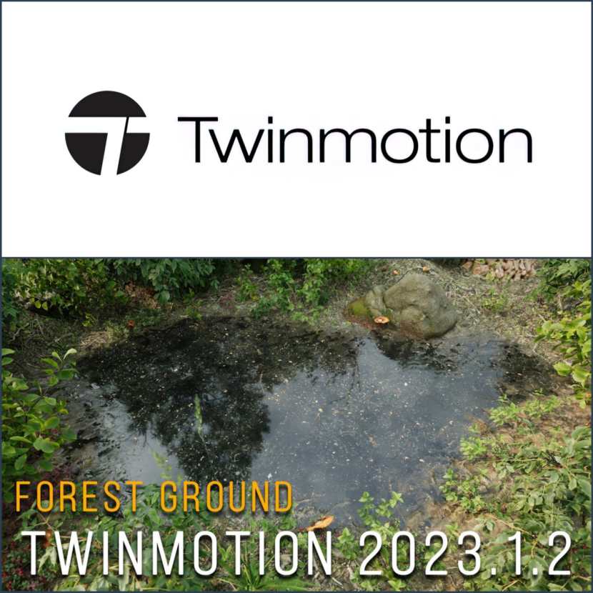 SB ARCHITECT - Twinmotion 2023-1 Preview 2 Photorealistic Forest Ground Tutorial
