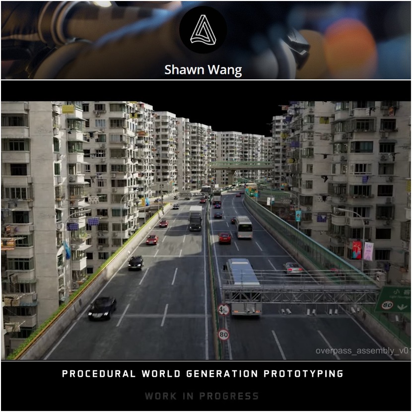 Shawn Wang - New mind-blowing Procedural World Generator Prototype
