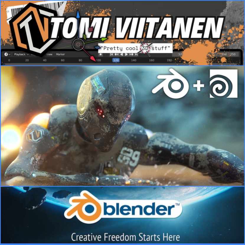 Tomi Viitanen - How to Create PRO QUALITY Scene with Blender & Houdini