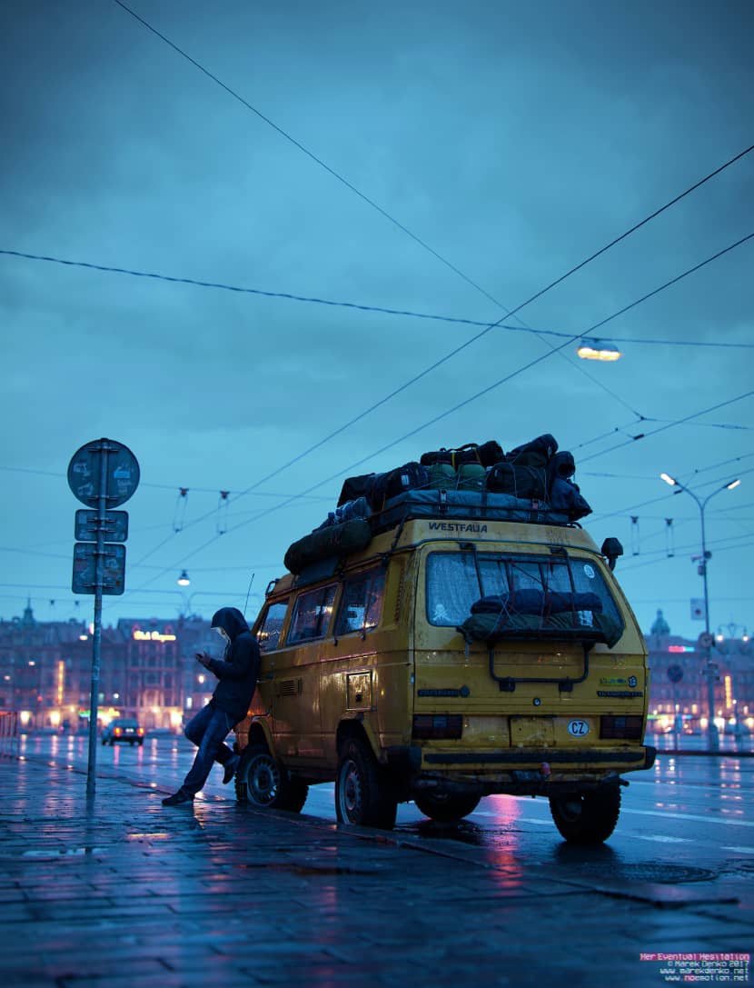 The History Of Archviz - Her Eventual Hesitation By Marek Denko