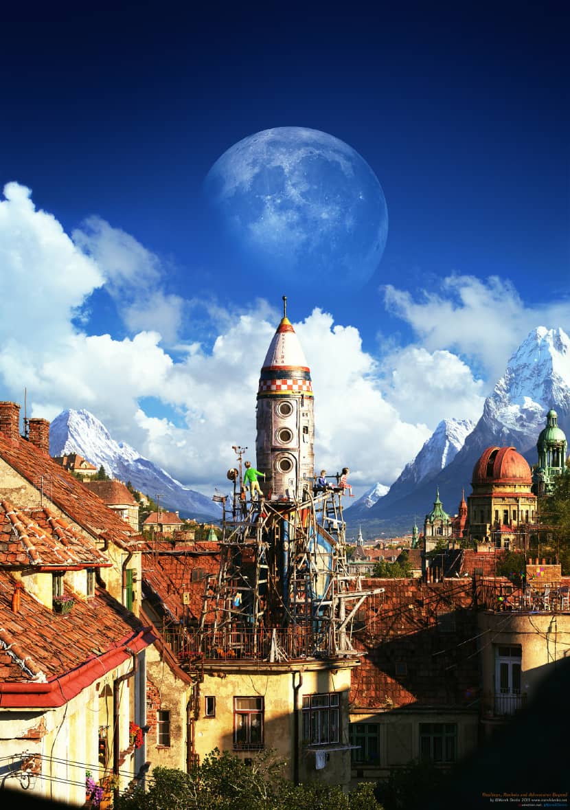 The History Of Archviz - Rooftops, Rockets And Adventures Beyond By Marek Denko